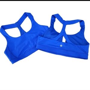Lululemon Sports Bra Blue